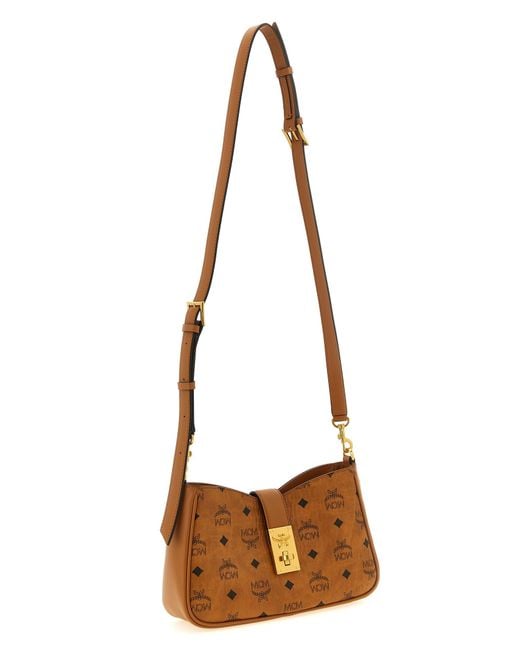 MCM Brown 'Tracy' Shoulder Bag