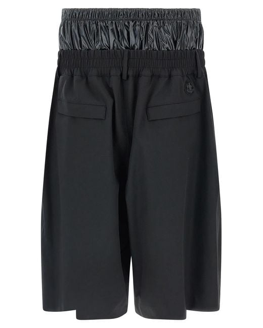 Moncler Genius Blue Bermuda Moncler X A$Ap Rocky for men