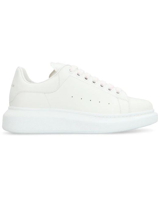 McQueen White Oversized Sneakers