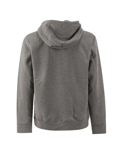 Patagonia Gray Recycled Materials Hooded Sweatshirt for men
