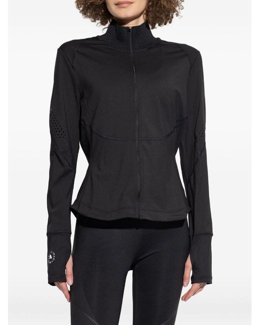 Adidas By Stella McCartney Black Zipped Sweatshirt