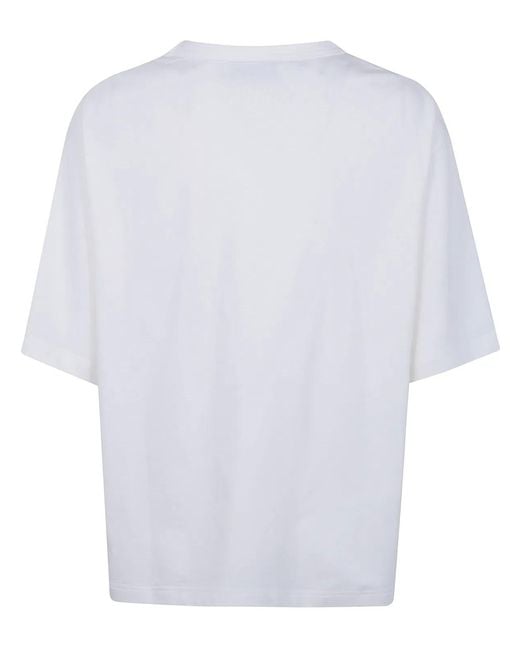 Studio Nicholson White "Lee" Short Sleeve T-Shirt