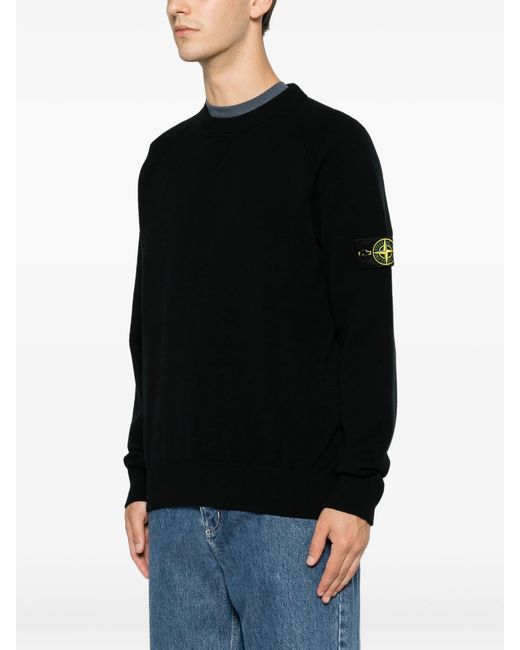 Stone Island Black 5100020 Sweater for men