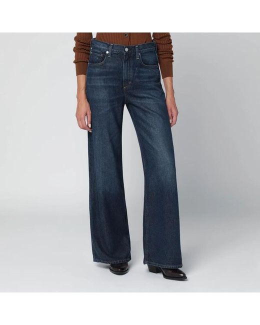 Citizens of Humanity Blue Gamut Paloma Baggy Jeans
