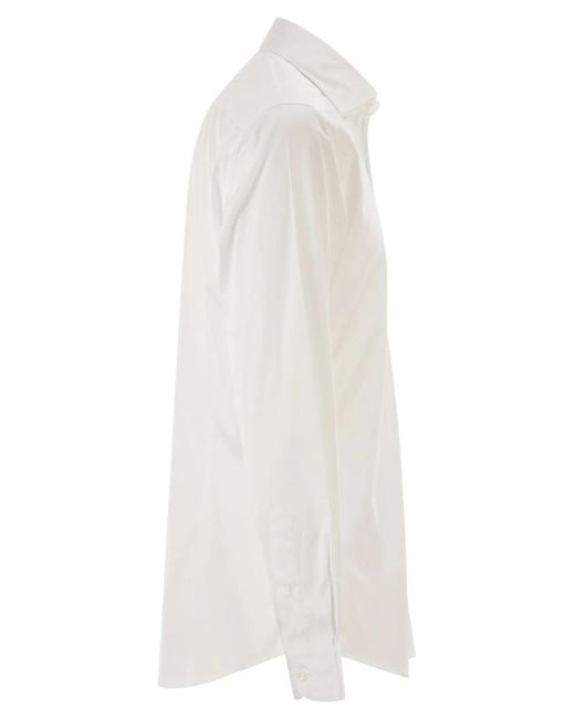 Fay White Regular Fit Shirt for men