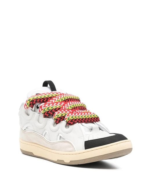 Lanvin Pink Curb Sneakers