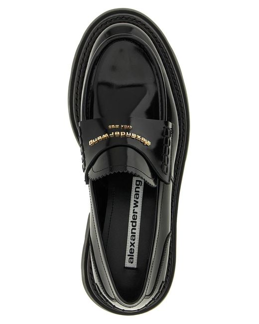 Alexander Wang Black Carter Platform' Loafers