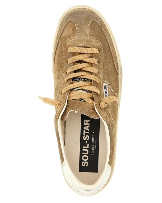 Golden Goose Deluxe Brand Brown 'Soul Star' Sneakers