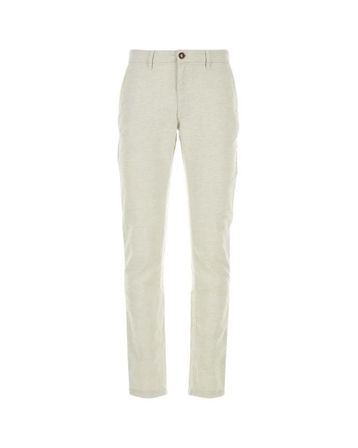 Saint James White Pantalone for men