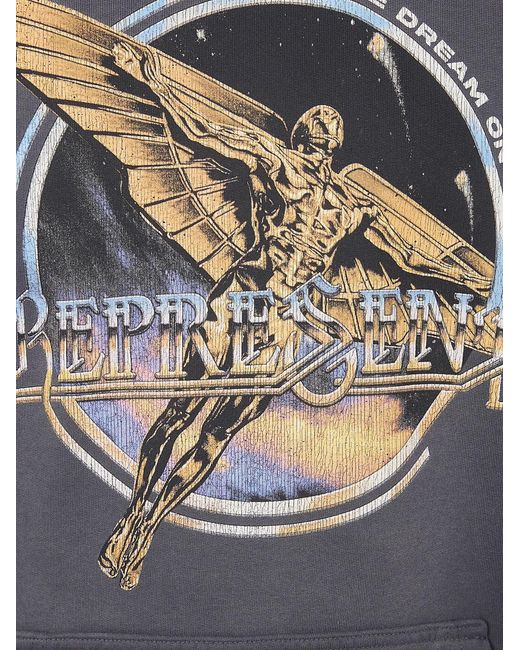 Represent Gray "Golden Tour" Hoodie for men