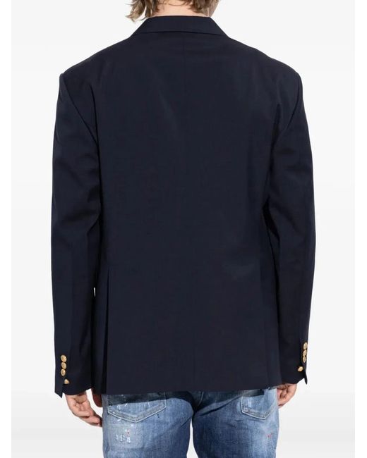 DSquared² Blue Jacket for men