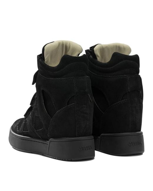 Isabel Marant Black "Im3" High Sneakers