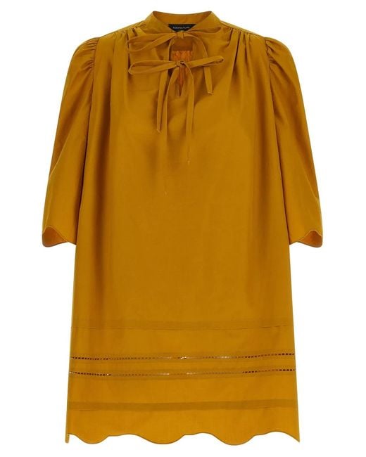 Fabiana Filippi Yellow Loose Dress