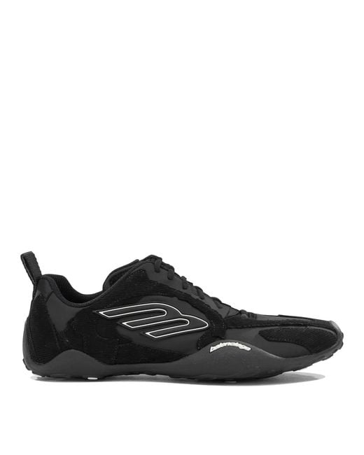 Balenciaga Black "Monday Ultra" Low-Top Sneakers for men