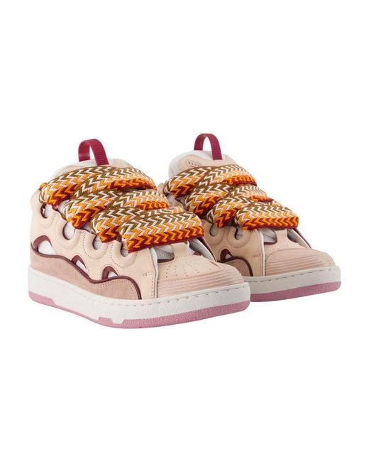 Lanvin Pink Sneakers