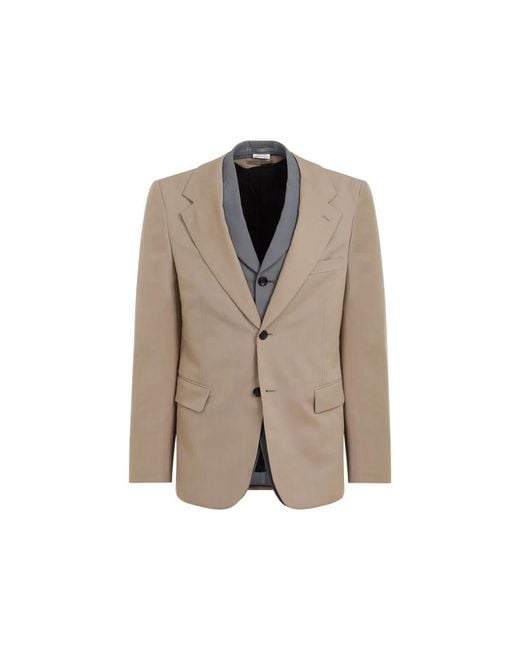 Comme des Garçons Brown Comme Des Garçons Homme Plus Wool Jacket for men