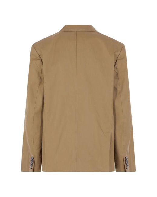 Dries Van Noten Natural Cotton Jacket