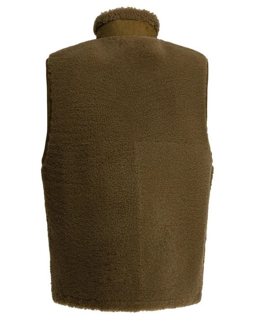 Nonnative Green "Hunter" Sleeveless Jacket for men
