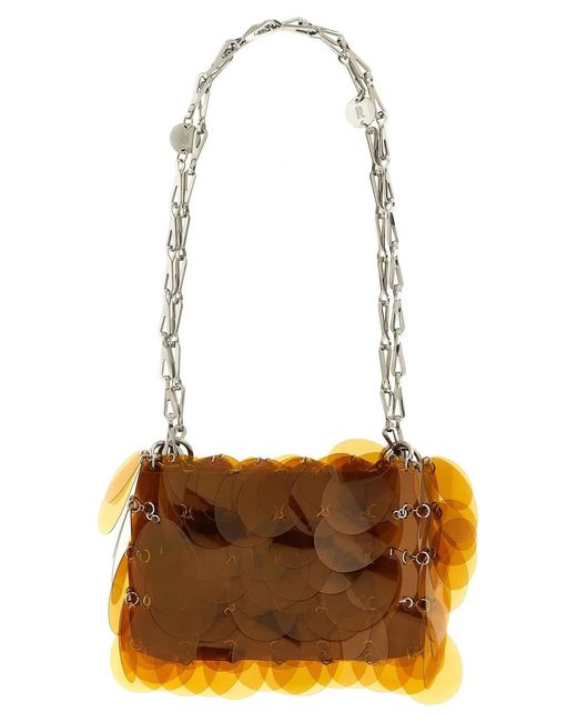 Rabanne Brown 'Sparkle' Shoulder Bag