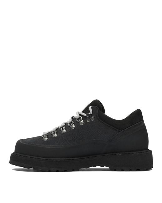 Diemme Black "Cornaro Gomma" Low-Top Sneakers for men
