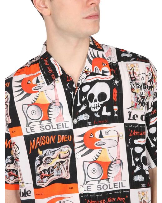 Endless Joy Red Tarot Shirt for men