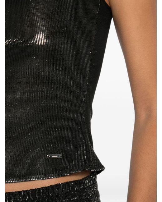 Gucci Black Viscose Tailored Pants