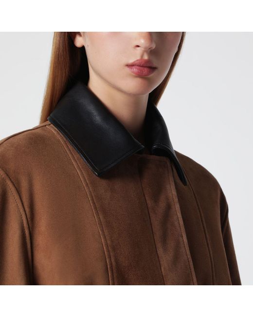 Nour Hammour Brown Grange Jacket