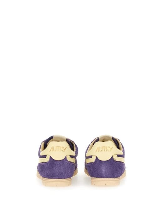 Autry Purple Windspin Low Sneaker