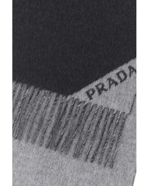 Prada Black Sciarpe for men