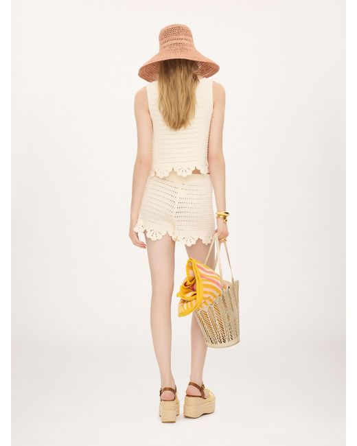 Chloé Natural Cotton Top