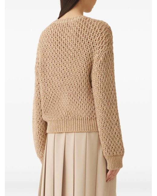 Fabiana Filippi Natural Cotton Sweater