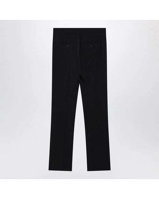 Max Mara Black Wool Trousers