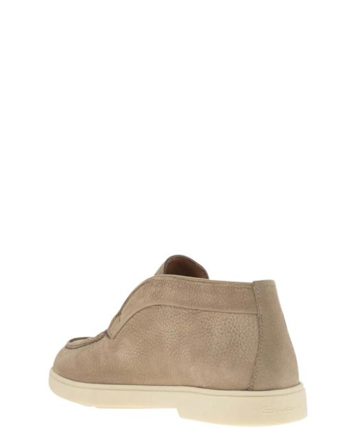 Santoni Brown Desert Boot