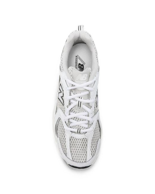 New Balance White 530 Sneakers