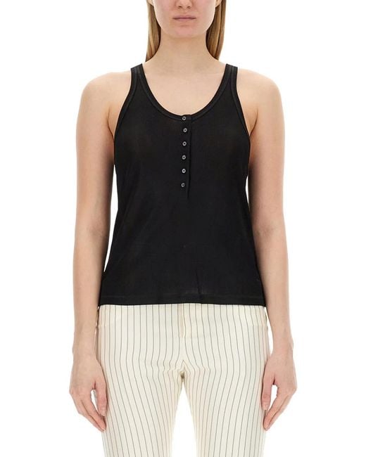 Tom Ford Black Jersey Tank Top