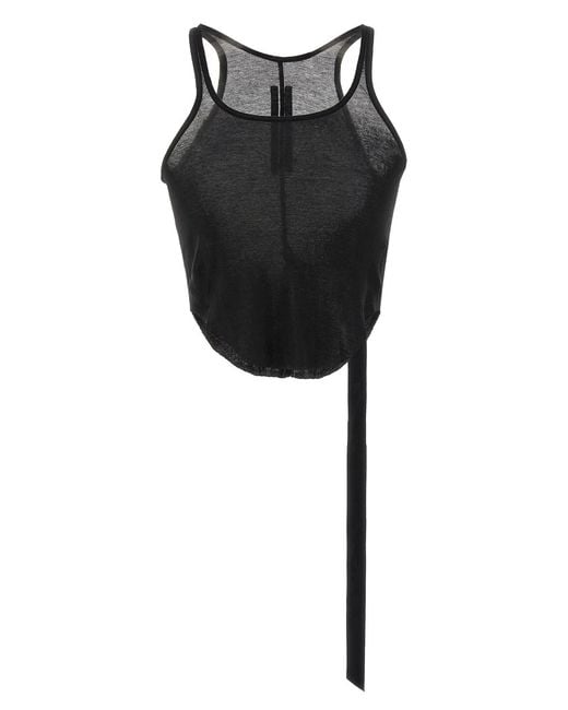 Rick Owens Black 'Basic' Tank Top