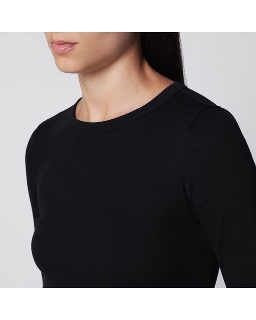 Flore Flore Black Max Organic Cotton Longsleeve Tshirt