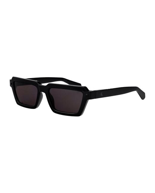 Calvin Klein Black Injected Sunglasses
