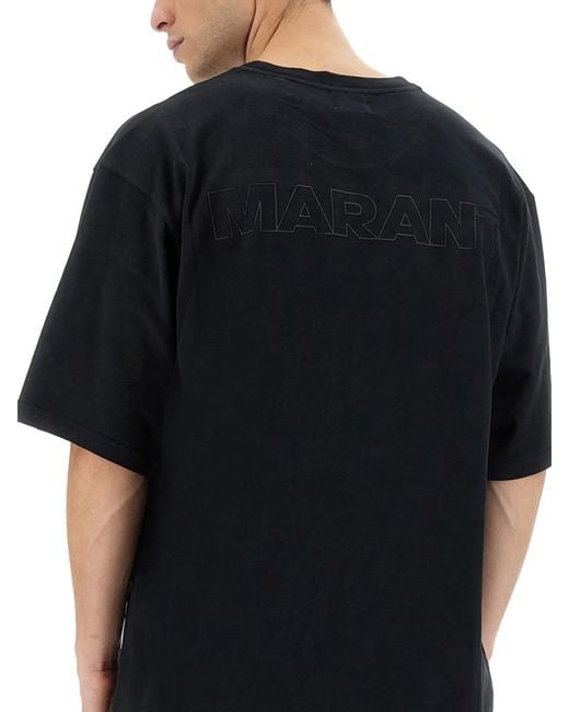 Isabel Marant Black Guizy T-Shirt for men
