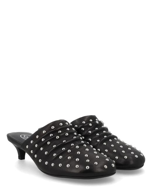 Ash Black Mule "Eloise"