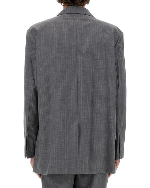 Helmut Lang Gray Wool Jacket for men