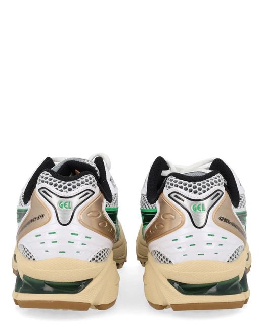 Asics White Gel-Kayano 14 Mesh And Faux Leather Sneakers for men