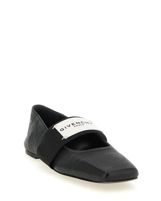 Givenchy Black Flat Shoes
