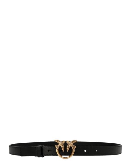 Pinko Black 'Love Berry' Belt
