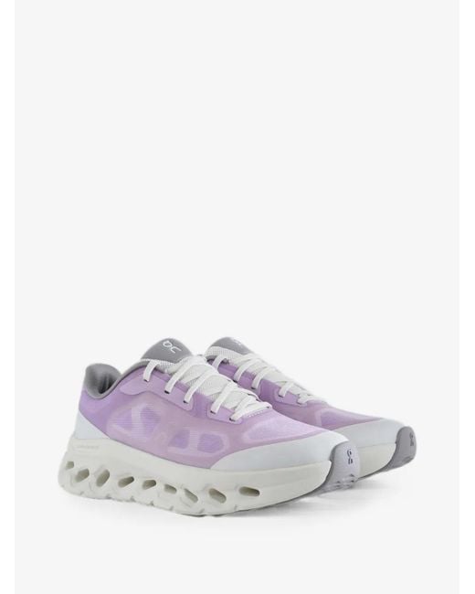 On Shoes Purple On Cloudtilt Remix Low-Top Sneakers For