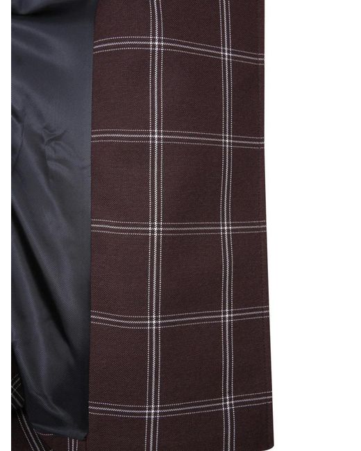 Marni Brown Double-Breasted Trench
