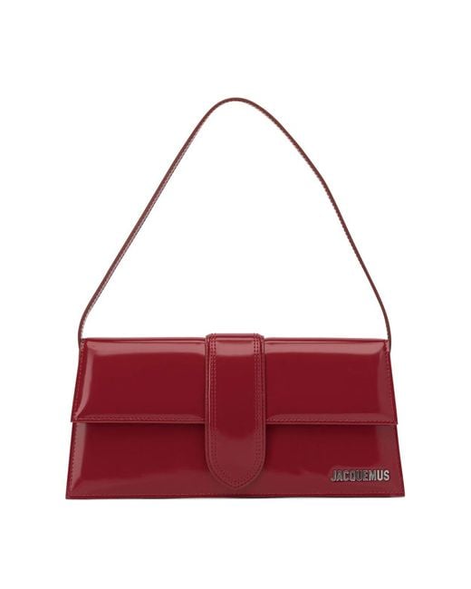 Jacquemus Red "Le Bambin Long" Small Shoulder Bag