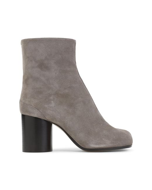 Maison Margiela Gray Tabi Ankle Boots