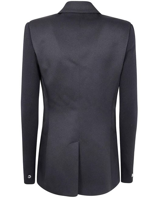 Coperni Blue Hybrid Rib Jacket