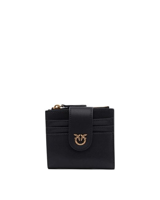 Pinko Black Leather Wallets